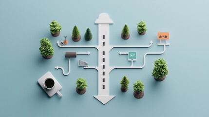 Strategic marketing roadmaps engaging digital growth themes