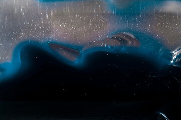 welle blau wasser flut kunst