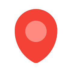 location flat icon