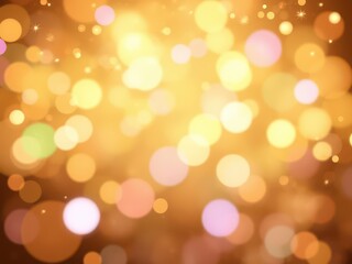 Obraz premium Abstract golden twinkle background with shimmering lights and sparkles, radiant, abstract, background