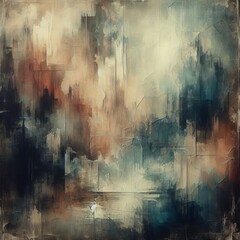 31 Tattered Texture A moody abstract piece with torn textures so