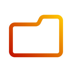 folder gradient icon