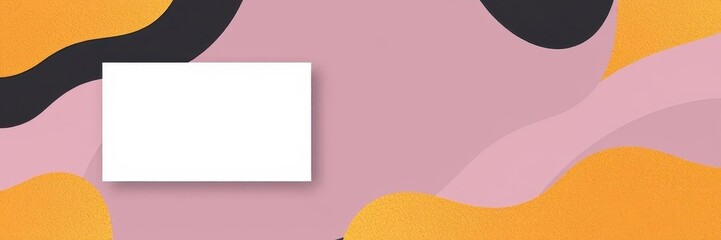 Fototapeta premium Modern and sleek business card templates in a variety of designs, perfect for professionals looking to make a strong impression, template, abstract, customizable