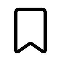 bookmark line icon