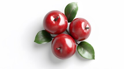 3D Natal Plum icon on a white background