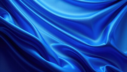 Blue silky fabric cloth abstract background wallpaper HD