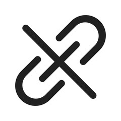 unlink line color icon