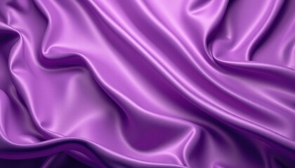 Fototapeta premium Smooth elegant silky fabric cloth purple abstract background wallpaper HD