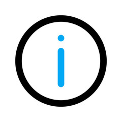 information line color icon