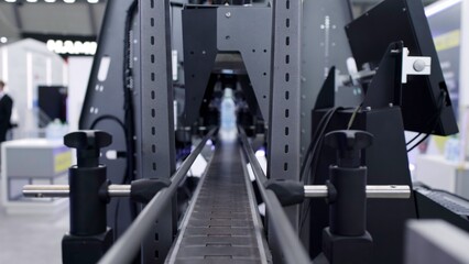 The Advanced Conveyor System at the Technology Exhibition displays innovative design and technology. Media