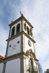 Felgueiras, Porgugal - November 11, 2024 : The Confraternity of the Immaculate Heart of Mary and Saint Quiteria