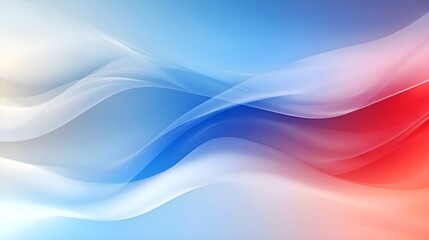 Fototapeta premium Colored wallpaper. Gradient wavy two-tone background. Abstract fabric.