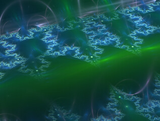 Imaginatory fractal abstract background Image