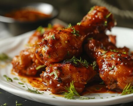 spicy fried chicken drump stick