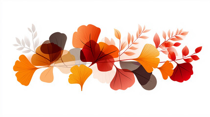 光を受けて透けた紅葉