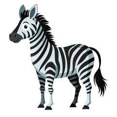 silhouette of zebra crossing vector illustration