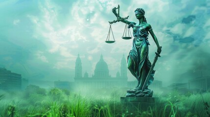 Fototapeta premium Property Rights and Society economic development, social stability, and individual freedom,