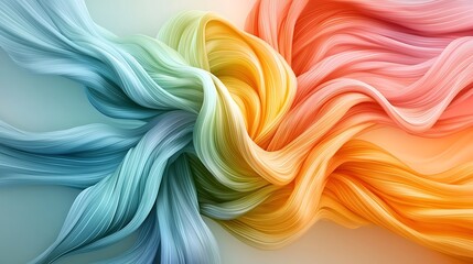 A vibrant and electrifying display of neon paint strokes swirling and intertwining, creating a mesmerizing and dynamic profile of colors that seem to pulsate with energy and movement.