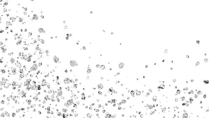 キラキラした銀色のしぶきの背景素材