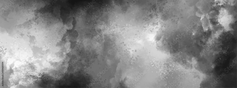 Aufkleber abstract design with white paper texture background . black and white ink effect water color gray aq