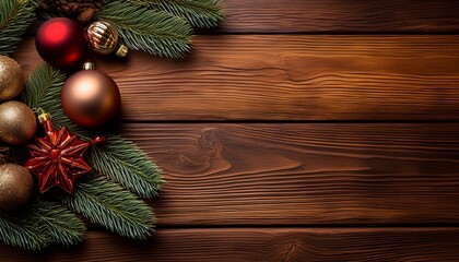 Natural wood texture, top view of natural pattern for backdrop, light wooden color, abstract background with gifts, christmas, greeting card design.