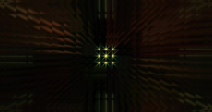 Multicolored twinkling stars. Colorful animated background and club video. Meditation video. Seamless loop. Loop