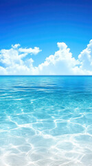 Obraz premium blue sky and sea