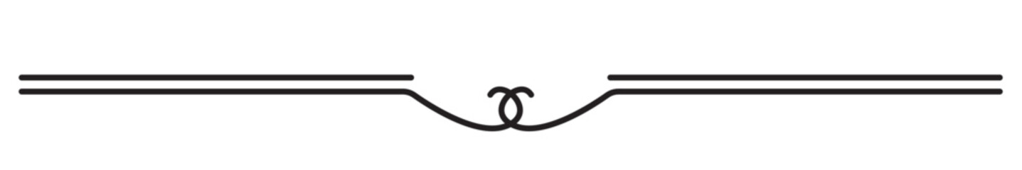 Vintage decorative lines. text dividers. Line border. Lines separators, Borders, Vintage dividers, Underline elements. Vector illustration