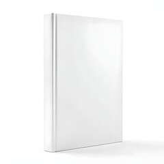 Naklejka premium Blank book cover mockup layout design with shadows for branding