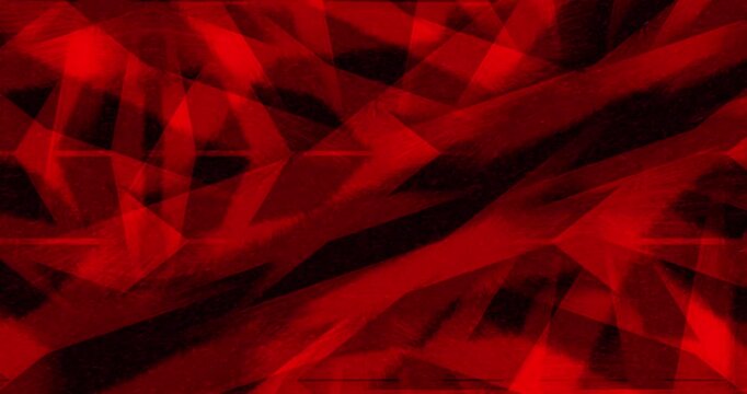 Colorful animated background in red tones. Club video. Meditating video. Seamless loop. Loop