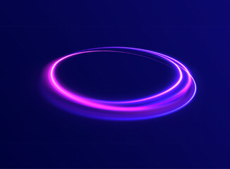 Png sparkling magical dust particles, bright Star. Transparent shining sun, bright flash, png, effect, wave,neon,line. Neon circle glowing light explodes on a background. 