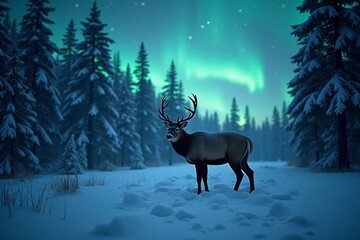 deer in the forest