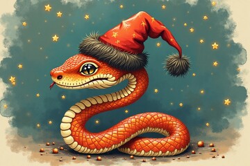 snake in the form of snake