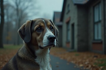 portrait of a dog