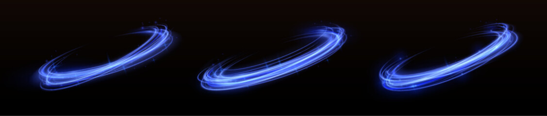 Light neon pedistal, podium, platform, table. To center a bright flash, png, effect, wave,neon,line. Curve light effect of neon line. Png luminous neon circle. 