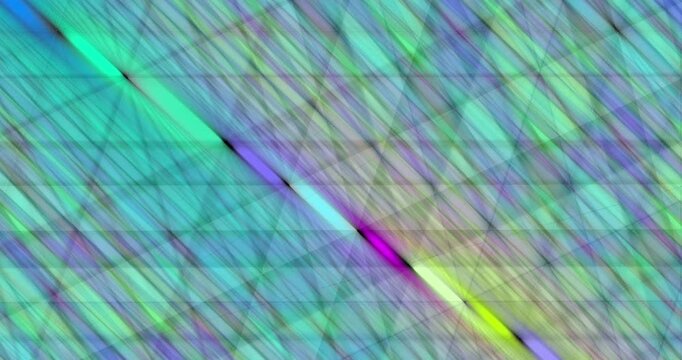 Colorful animated background and club video. Meditation video. Seamless loop. Loop