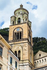 Cathedral of St Andrew Apostle, Amalfi, Salerno, Campania, Italy, Europe
