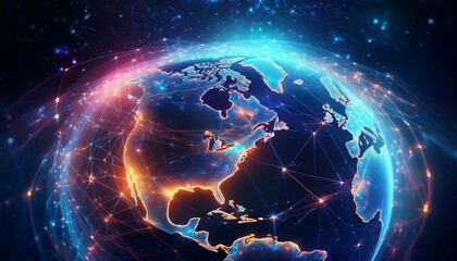 Light networks inspire collaboration worldwide.  