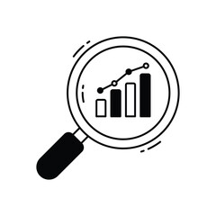 market research vector icon