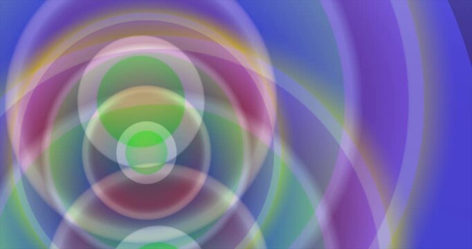 Colorful animated background and club video. Meditation video. Seamless loop. Loop