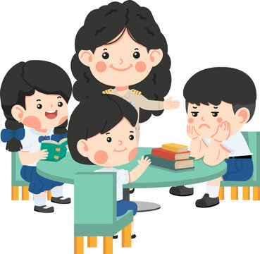 recommend clip art: Group of happy Children Holding Hands  Smiling Team
