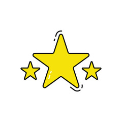 Obraz premium rating vector icon