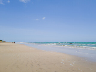Calm beach in Recife, Pernambuco, Brazil.