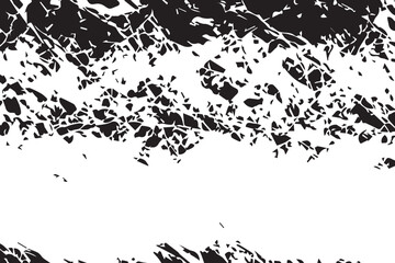 Obraz premium Abstract background. Monochrome texture. Black and white grunge. Image includes a effect the black and white tones.