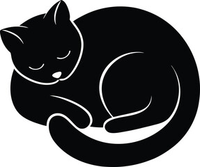 cat vector silhouette