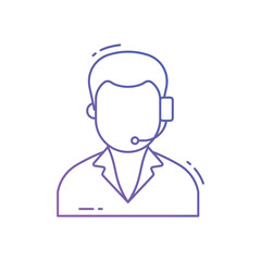 customer service vector icon
