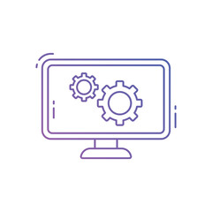 web development vector icon