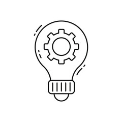 Innovation Ideas vector icon
