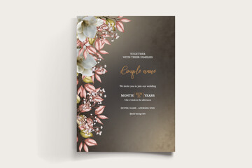Save the date wedding invitation templates