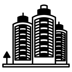 Obraz premium City icon element for design